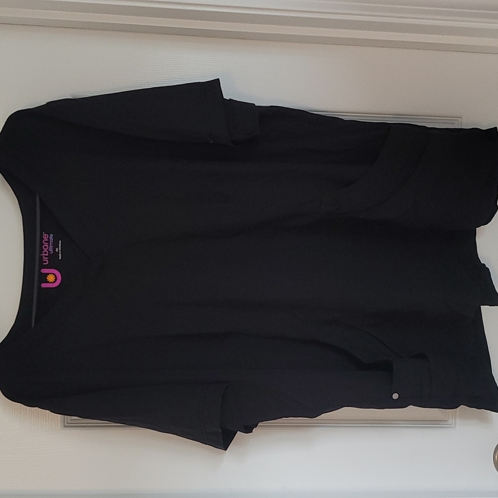 Qty 2 Urbane ultimate 2XL scrub top Black